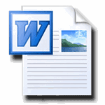 Microsoft Word Icon